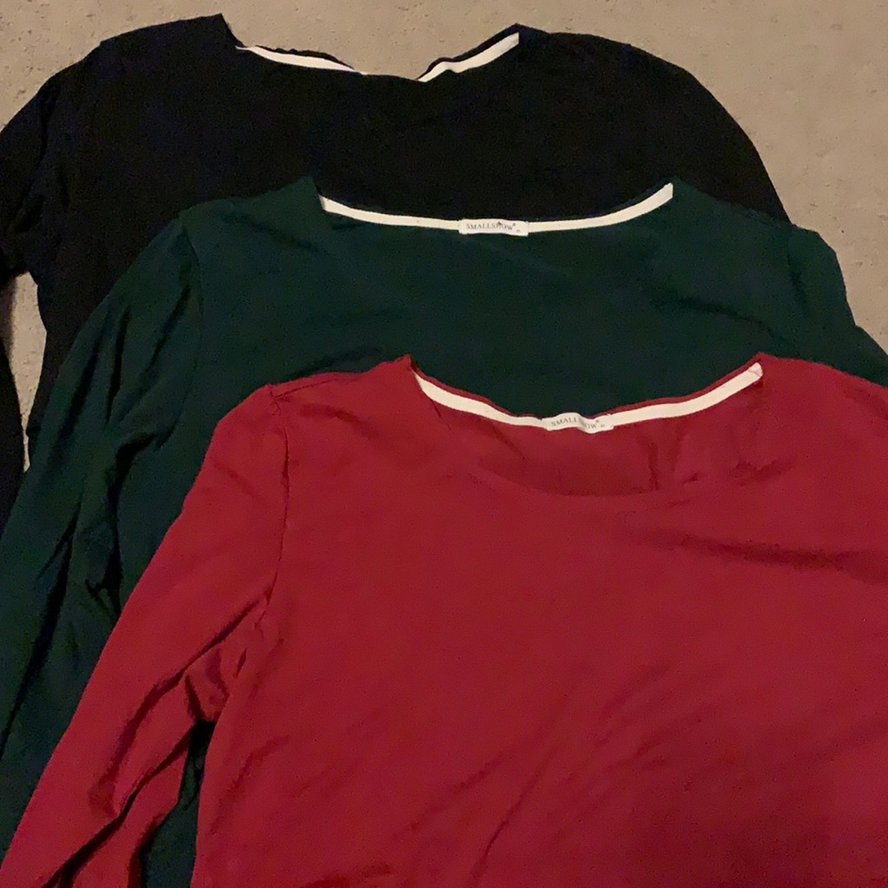 3 nursing shirts